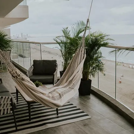 Apartamento Vista Al Mar/cartagena De Indias/buen Precio Luxury 12p Apartamento